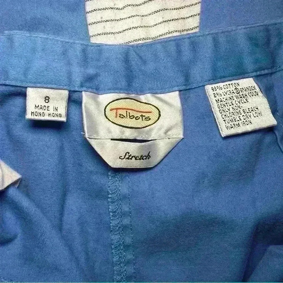 Vintage Talbots Cropped Cuffed Pants - Picture 7 of 7